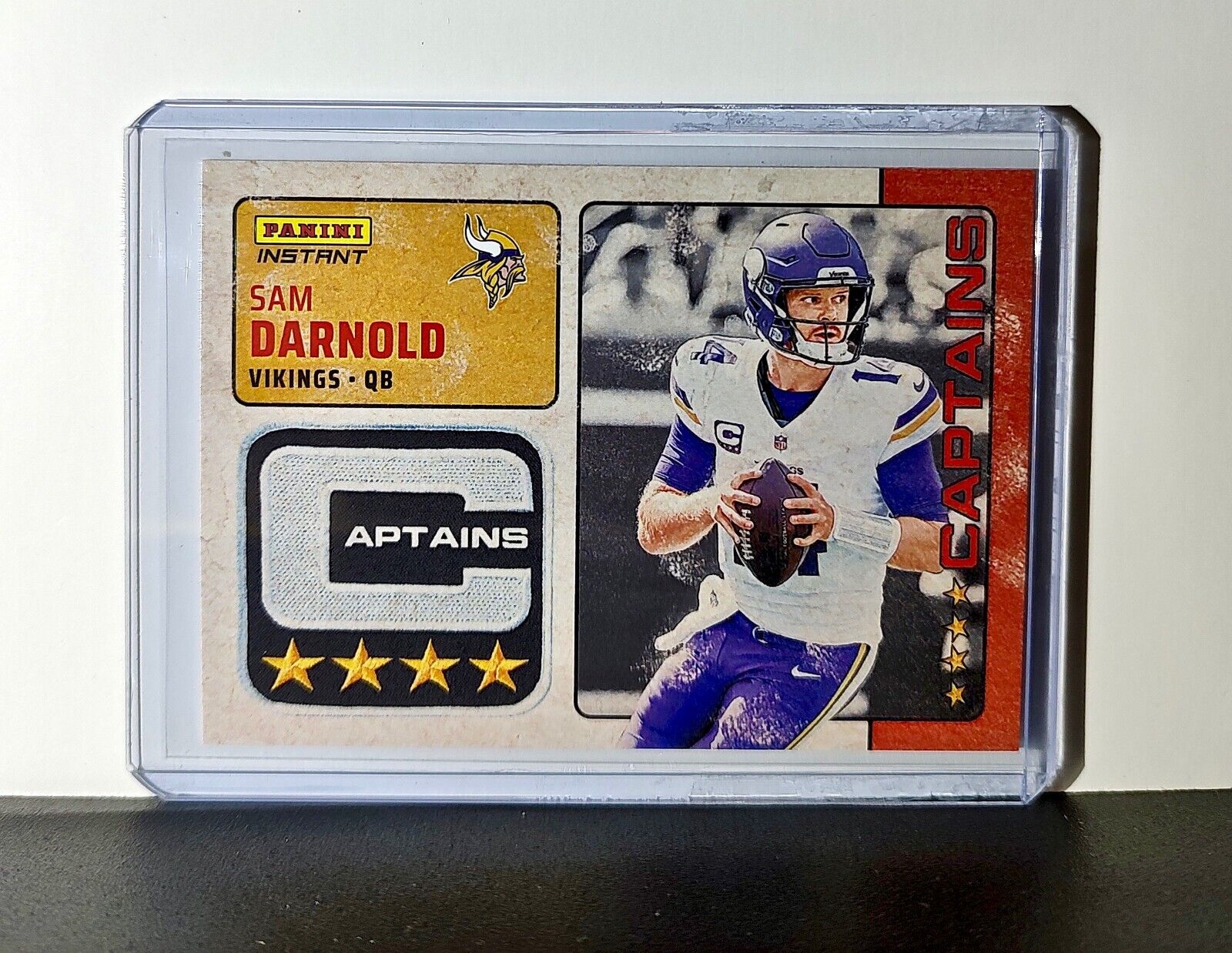 Sam Darnold 2024 Panini Captains NFL #38 Card Minnesota Vikings 1/351