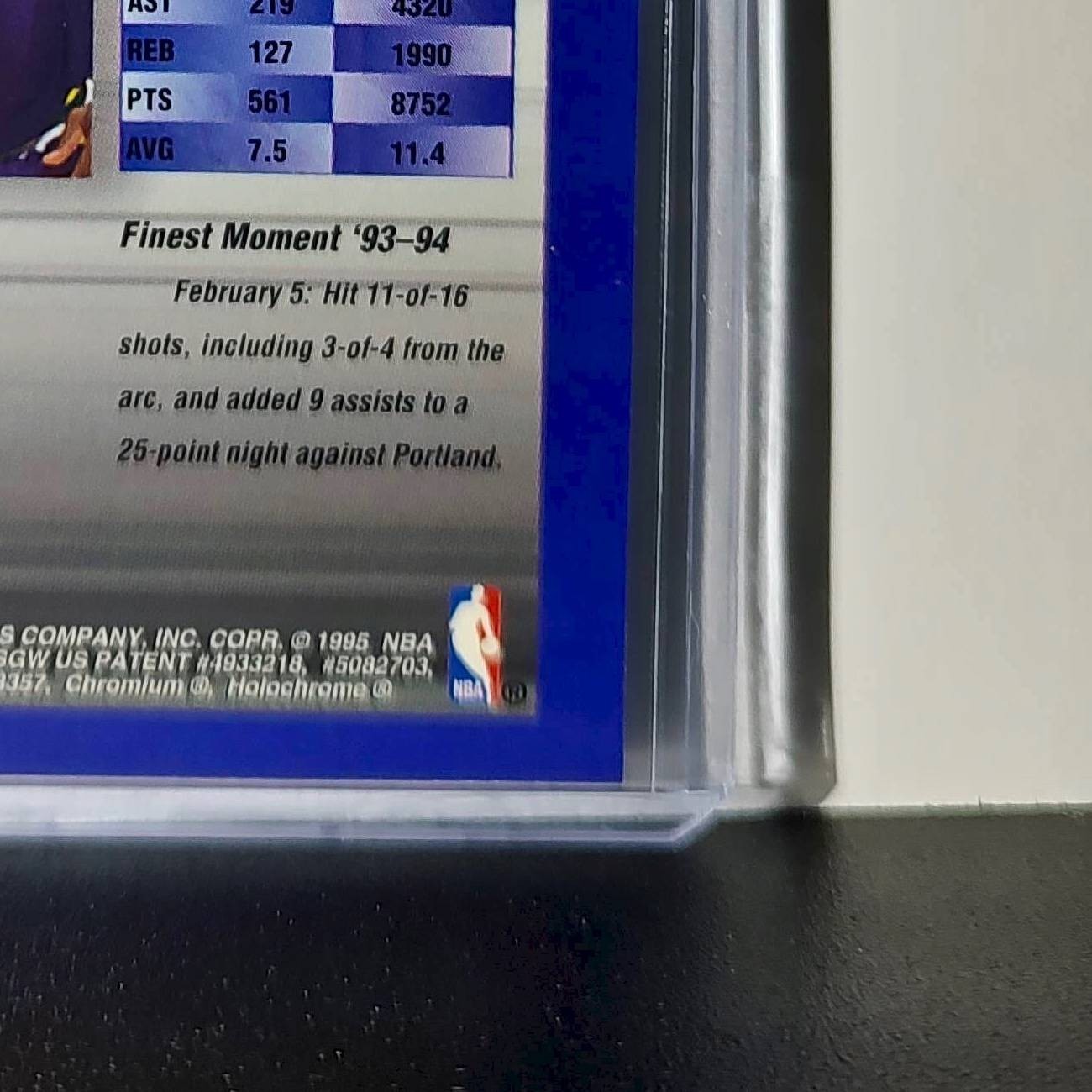 Jay Humphries 1994-95 Topps Finest #307 Basketball Card