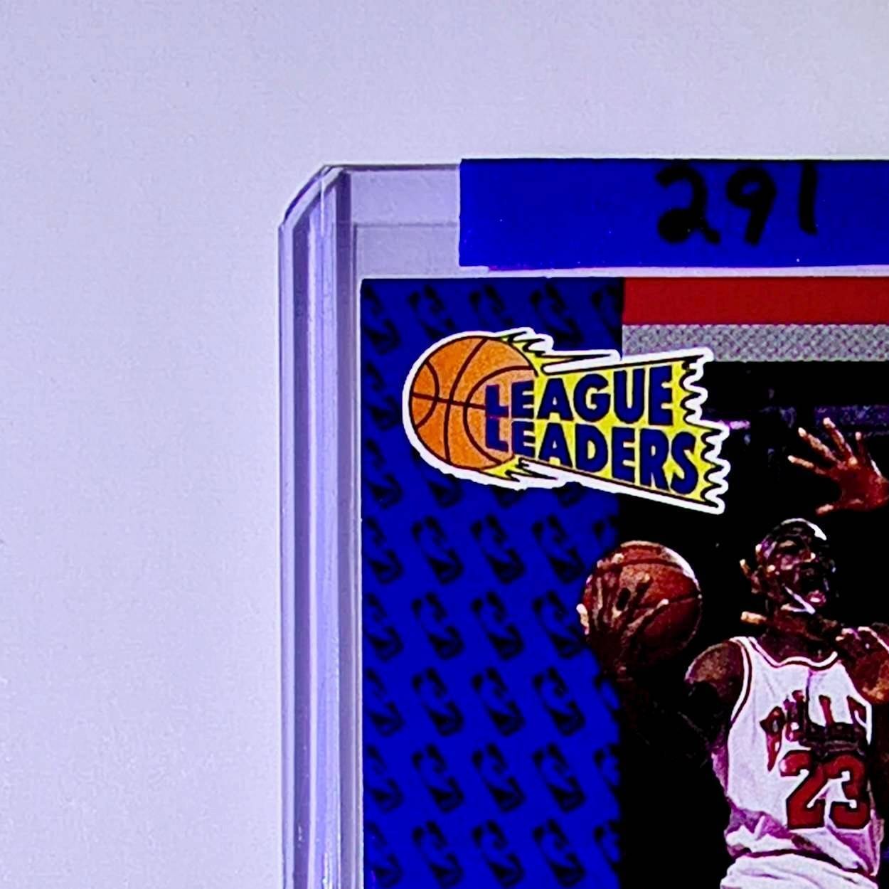 Michael Jordan 1991-92 Fleer League Leaders #220 Basketball Card Chicago Bulls