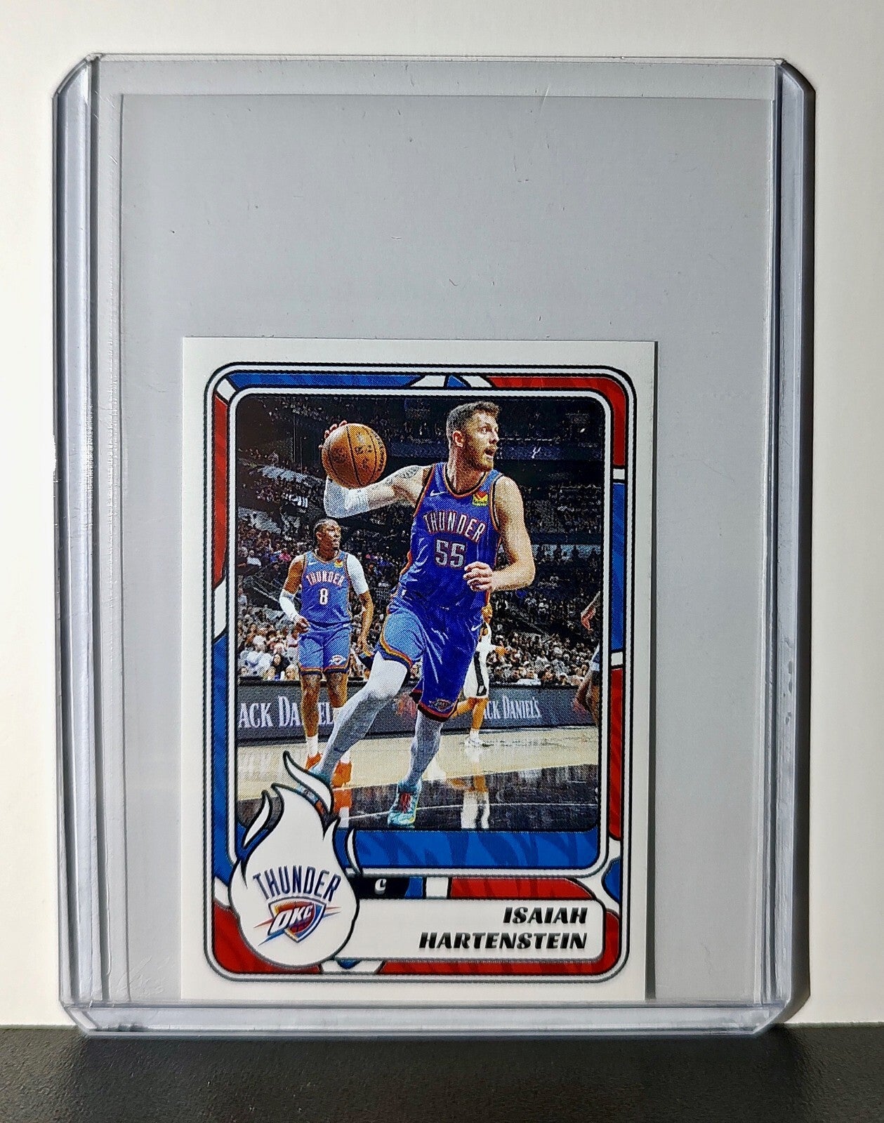 Isaiah Hartenstein 2024-25 Panini NBA #415 Sticker Card Oklahoma City Thunder