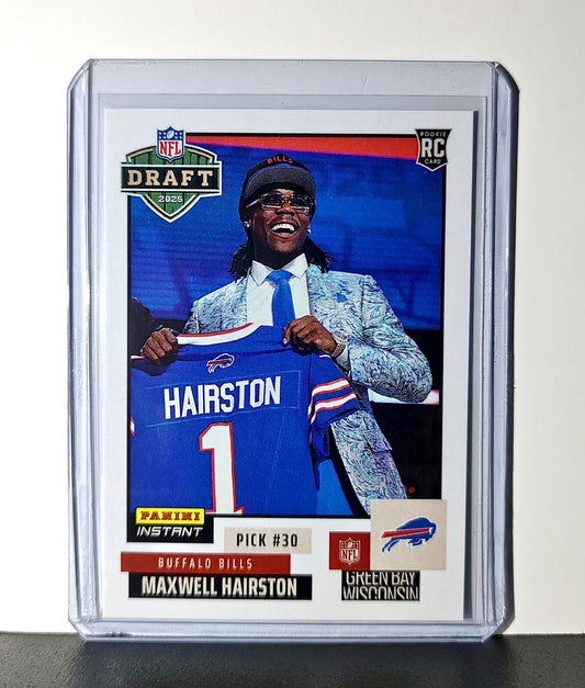 Maxwell Hairston Rookie 2025 NFL Draft #24 Football Card Buffalo Bills 1 of 832