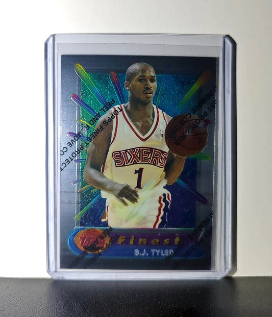B.J. Tyler Rookie 1994-95 Topps Finest #316 Basketball Card