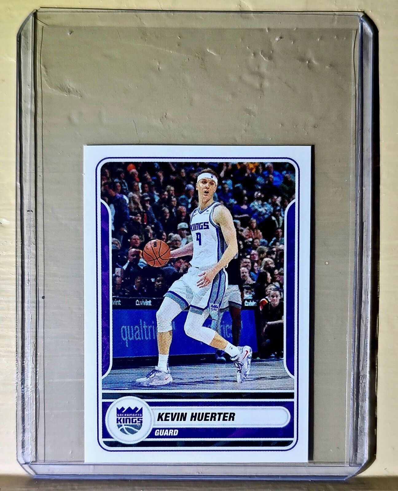 2023-24 Kevin Huerter Panini NBA Basketball #460 Sticker Sacramento Kings