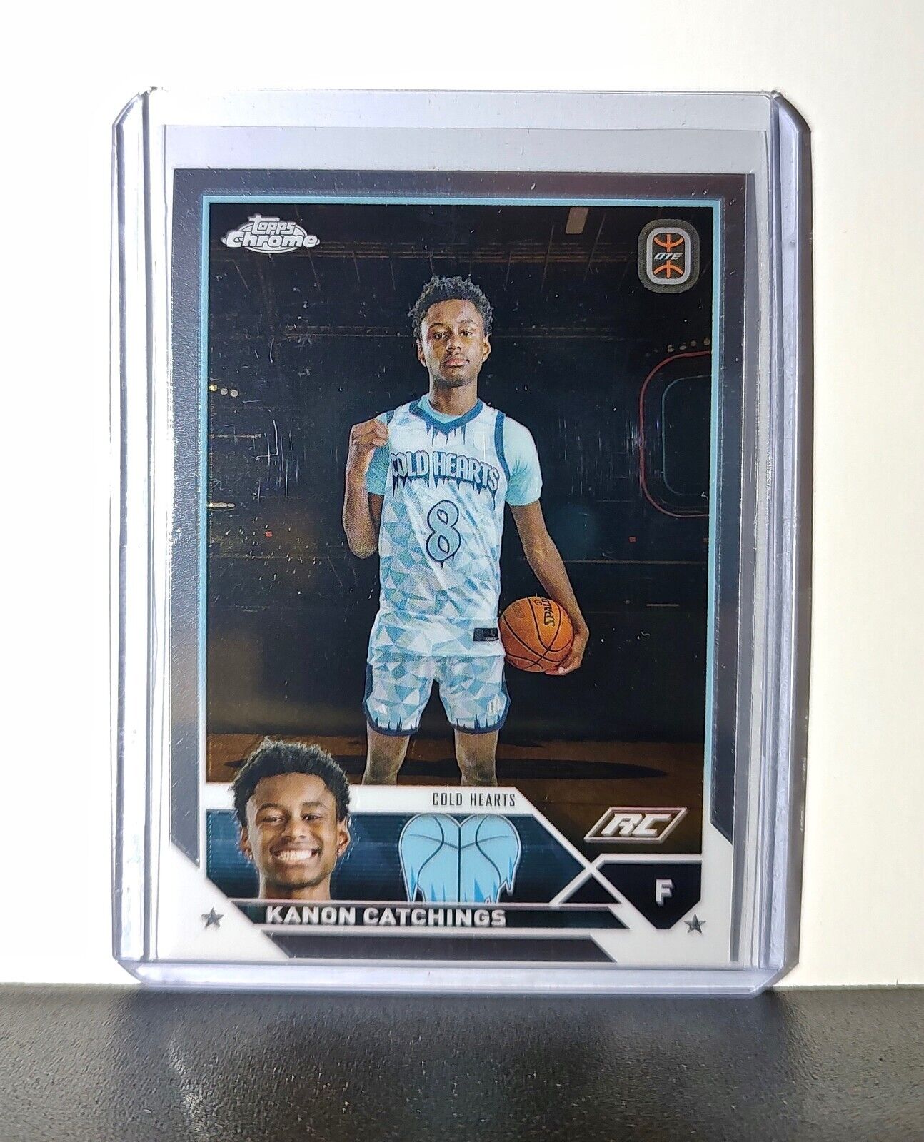 Kanon Catchings Rookie Card 2023-24 Topps Chrome Overtime #17 Cold Hearts