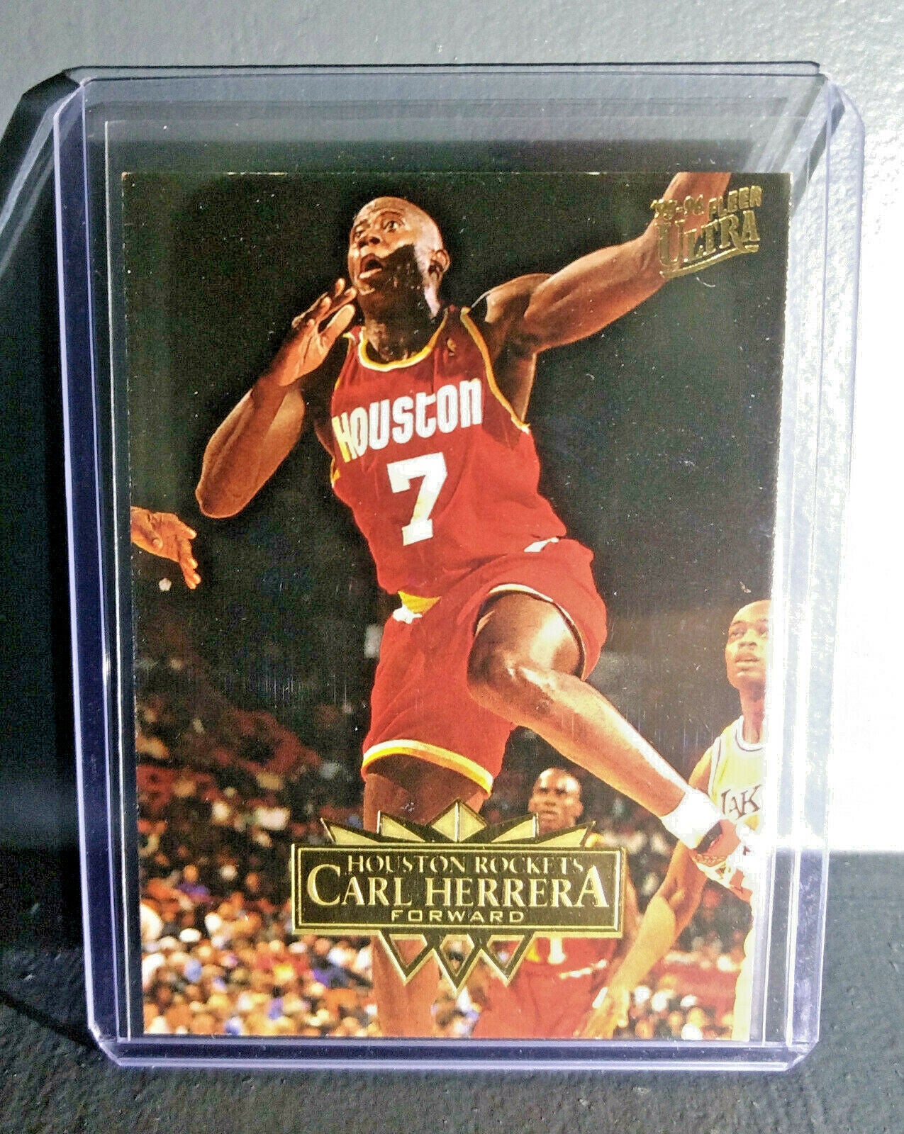 1995-96 Carl Herrera Fleer Ultra #68 Basketball Card