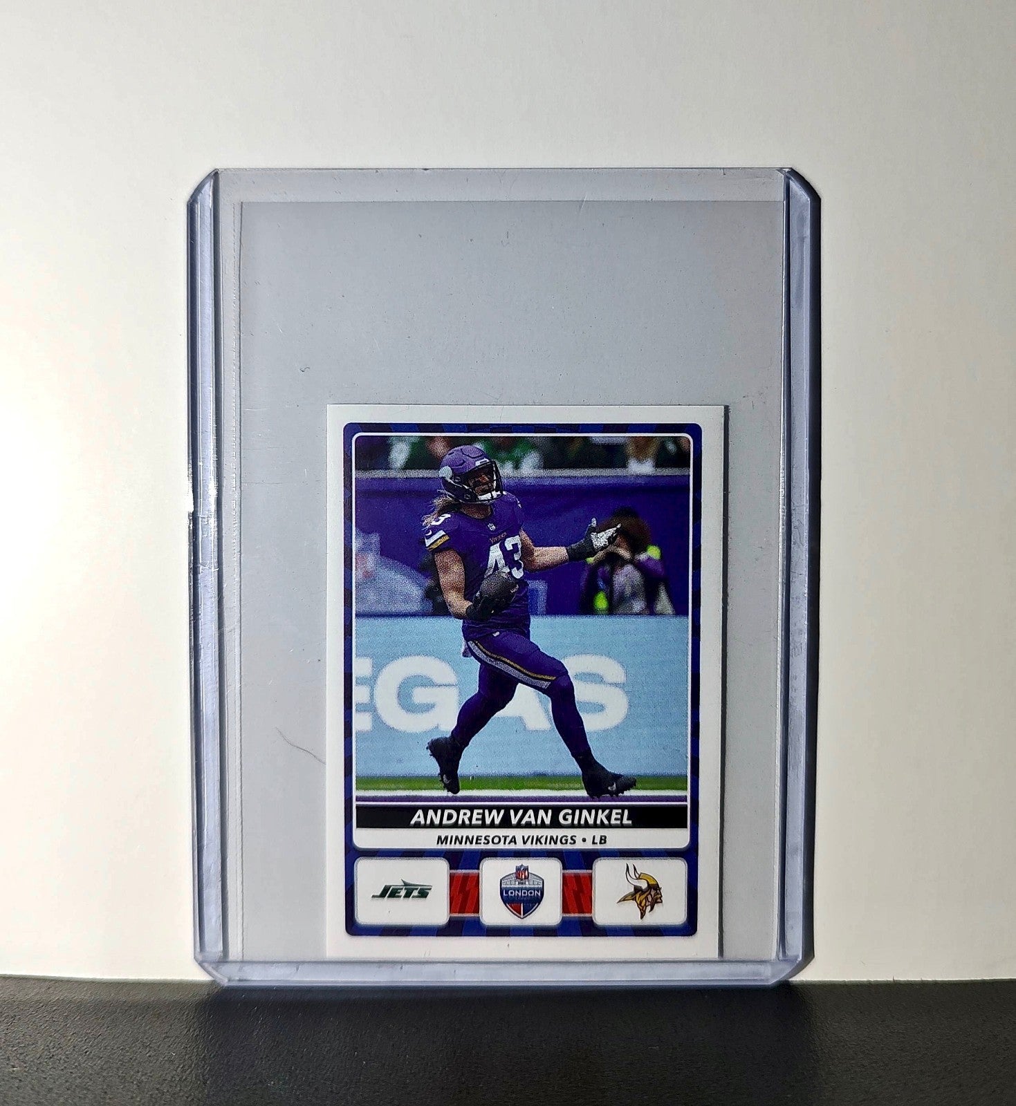 Andrew Van Ginkel 2025 Panini NFL #8 London Games Sticker