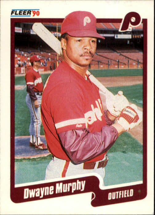 1990 Dwayne Murphy Fleer Baseball Card #569