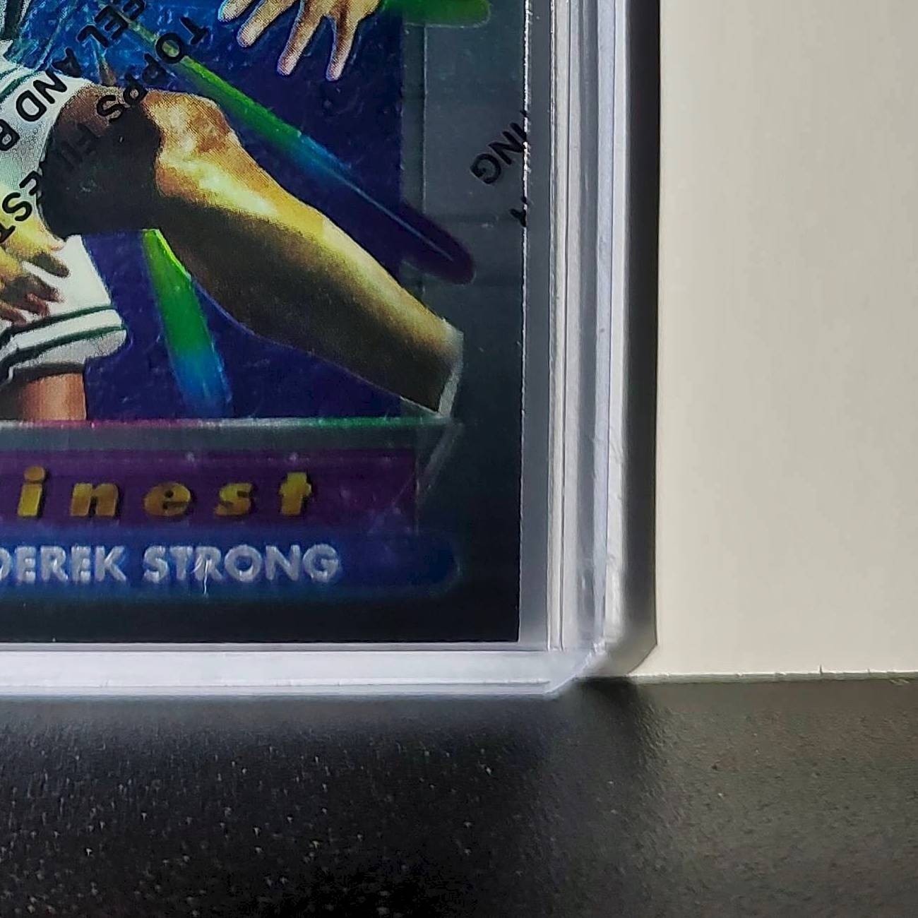 Derek Strong 1994-95 Topps Finest #319 Basketball Card