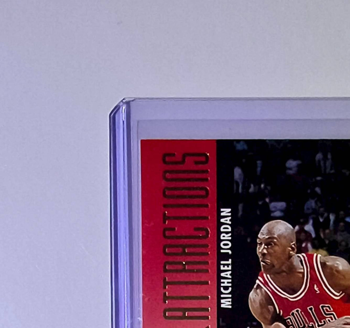 Michael Jordan 1995-96 Upper Deck Major Attractions #337 Card Chicago Bulls