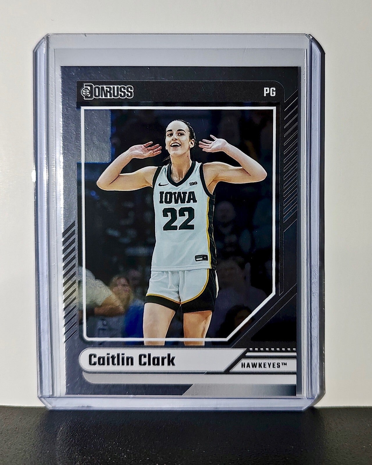 Caitlin Clark 2024 Silver Foil Panini Donruss #13 Basketball Card Iowa Hawkeyes
