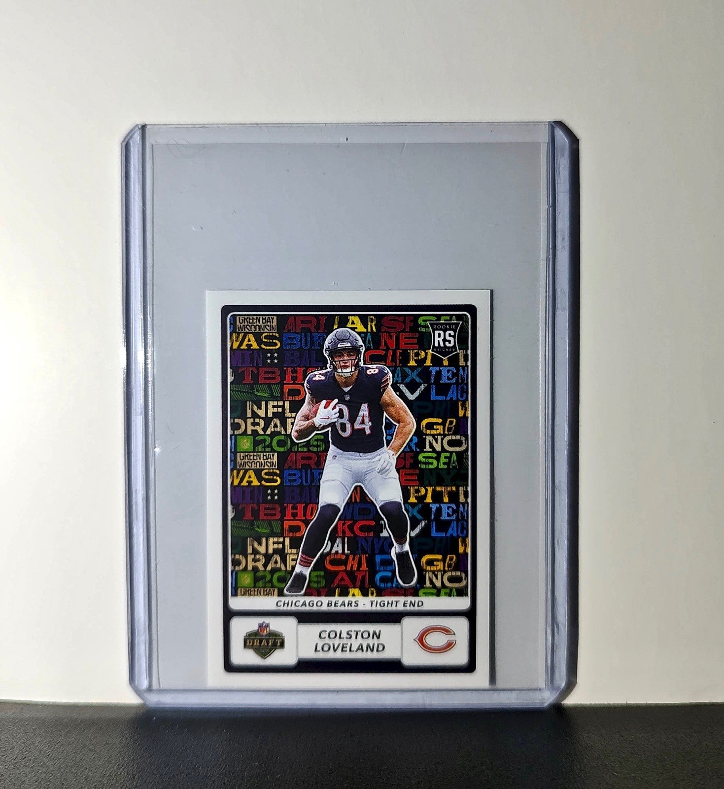Colston Loveland Rookie 2025 Panini NFL #555 Draft Sticker Bears