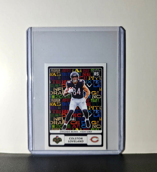 Colston Loveland Rookie 2025 Panini NFL #555 Draft Sticker Bears