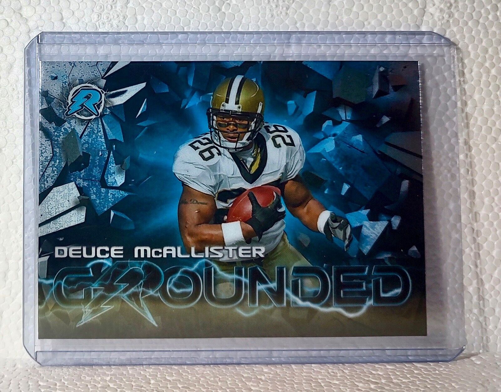 2023 Deuce McAllister Topps NFL RG15 Resurgence Grounded Card New Orleans Saints