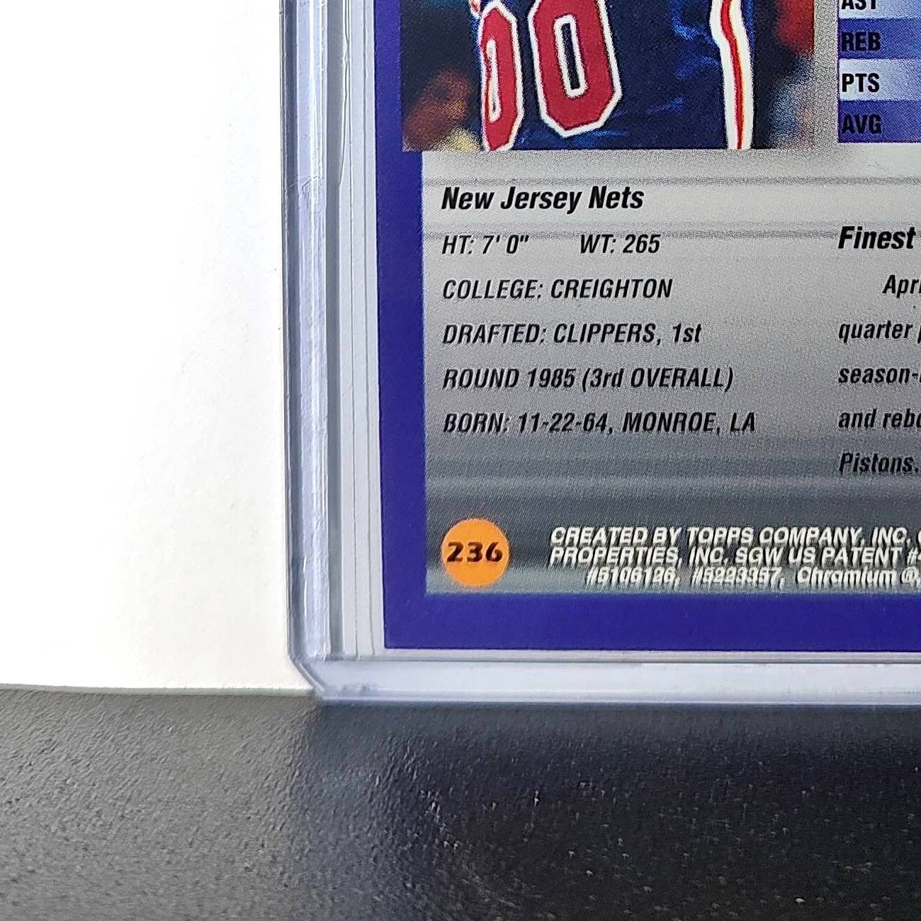 Benoit Benjamin 1994-95 Topps Finest #236 Basketball Card