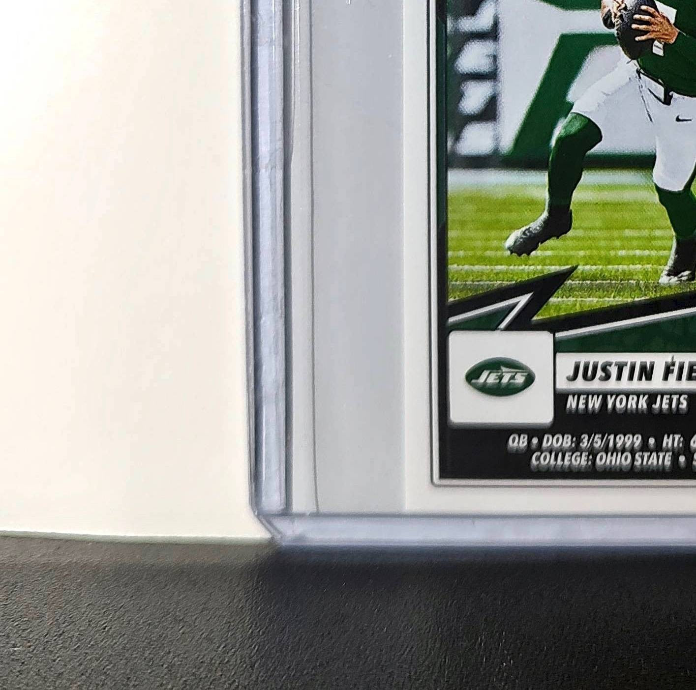 Justin Fields 2025 Panini NFL #88 Sticker New York Jets