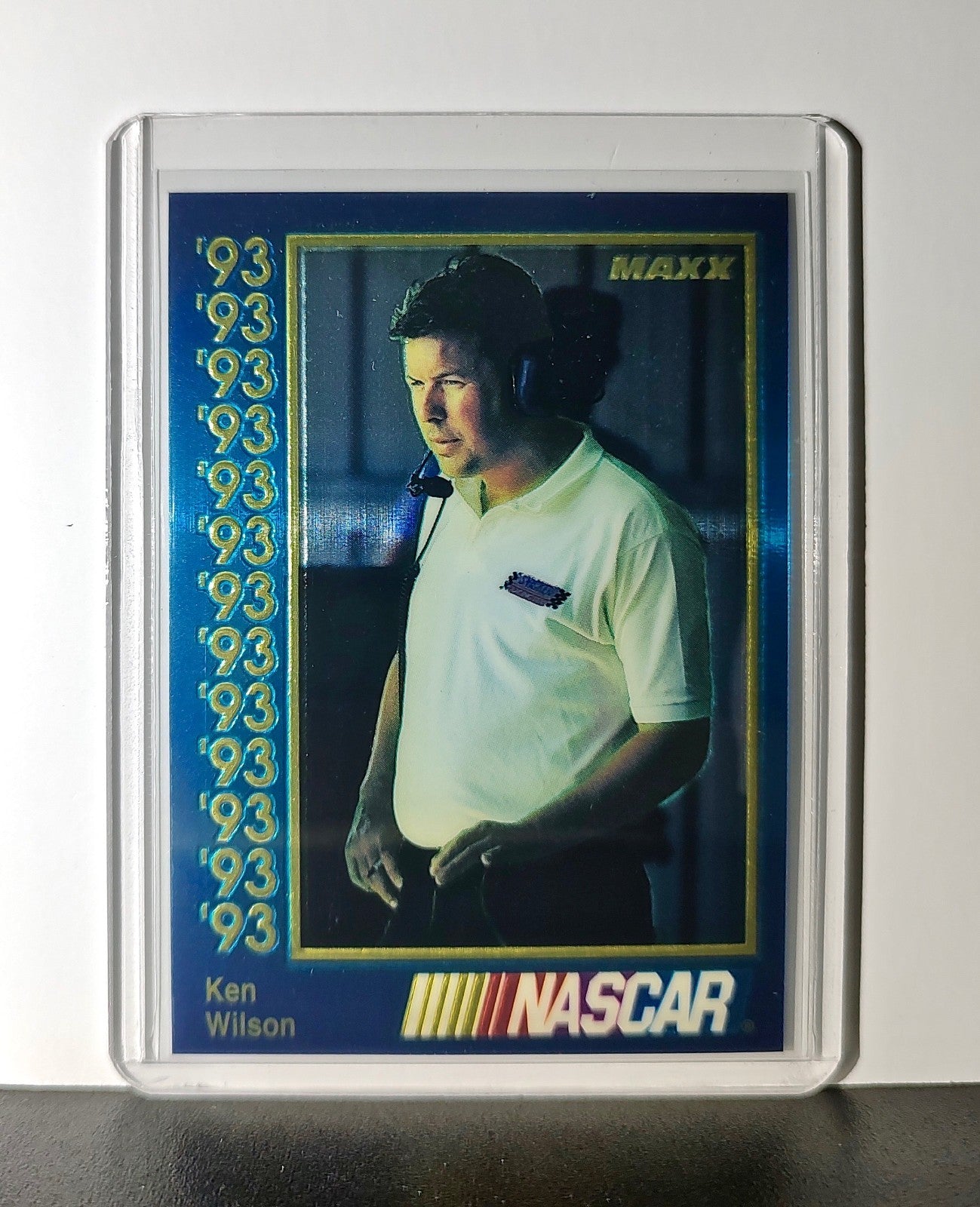 Ken Wilson 1993 Maxx Premier Plus Racing #146 NASCAR Stavola Brothers Racing