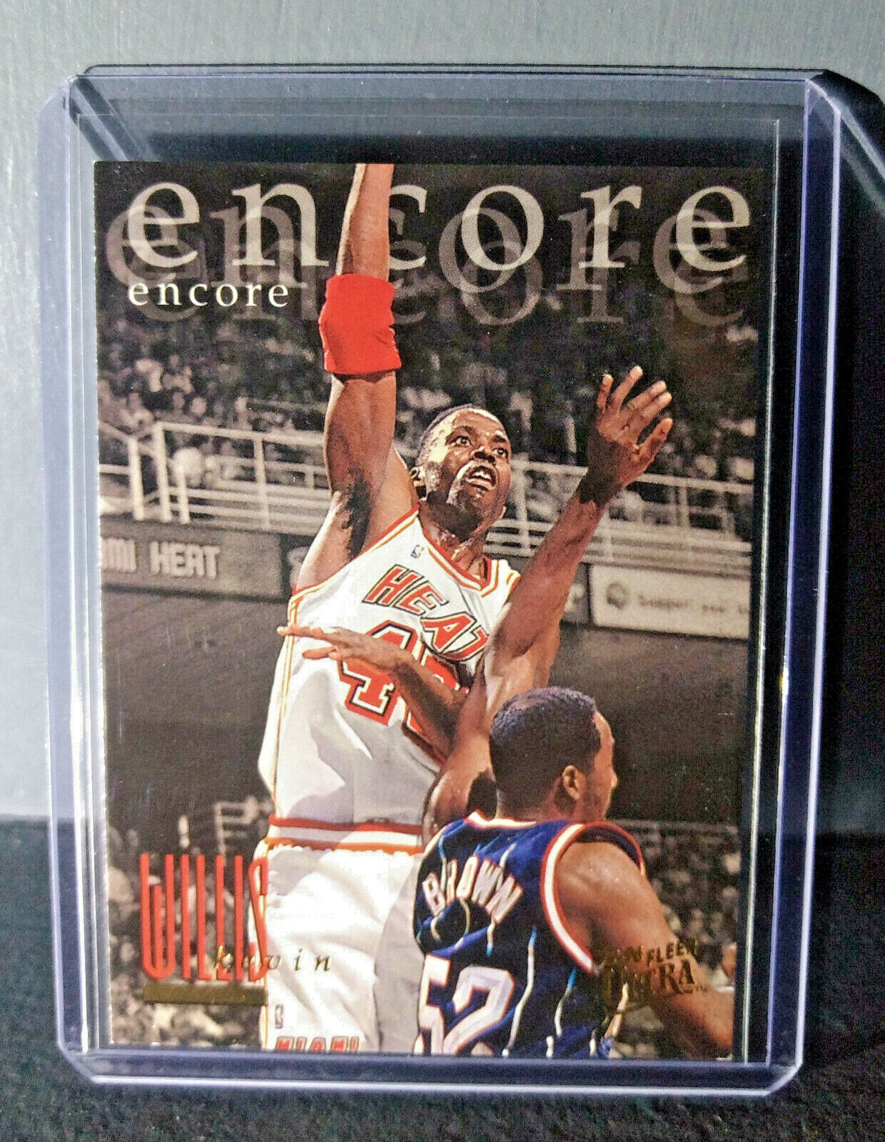 1995-96 Kevin Willis #348 Ultra Encore Basketball Card 