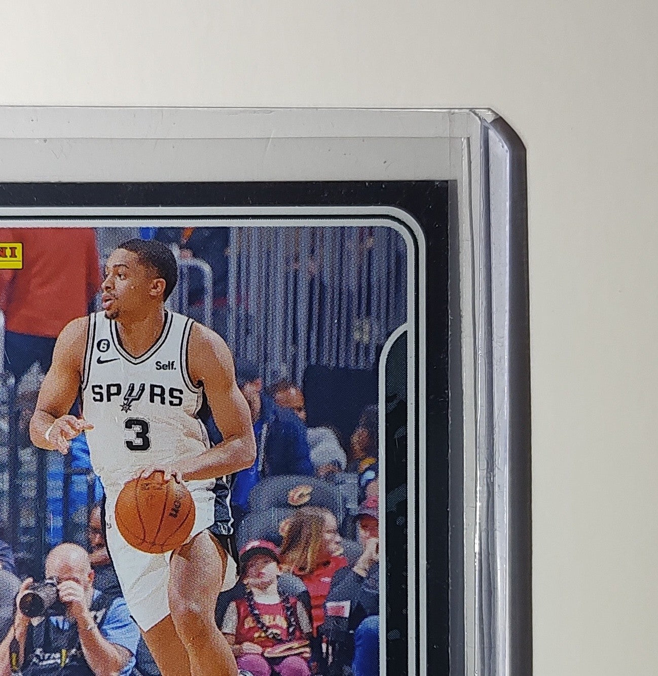 Keldon Johnson 2023-24 Panini NBA Sticker Foil Card #64 San Antonio Spurs