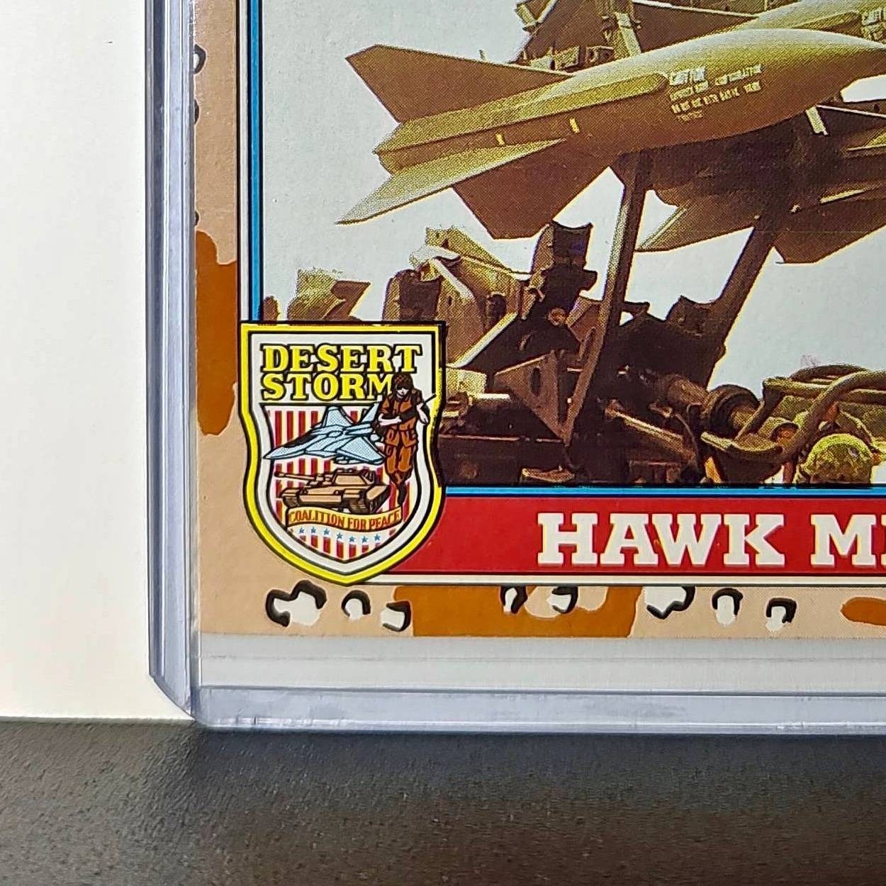 HAWK Missile 1991 Topps Desert Storm #168 Card