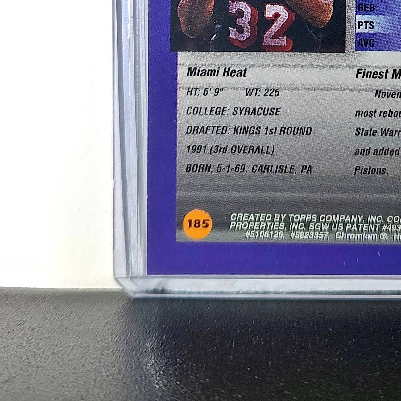 Billy Owens 1994-95 Topps Finest #185 Basketball Card