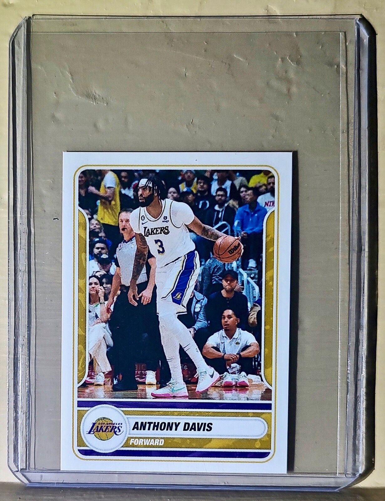 2023-24 Anthony Davis Panini NBA Basketball #364 Sticker Los Angeles Lakers