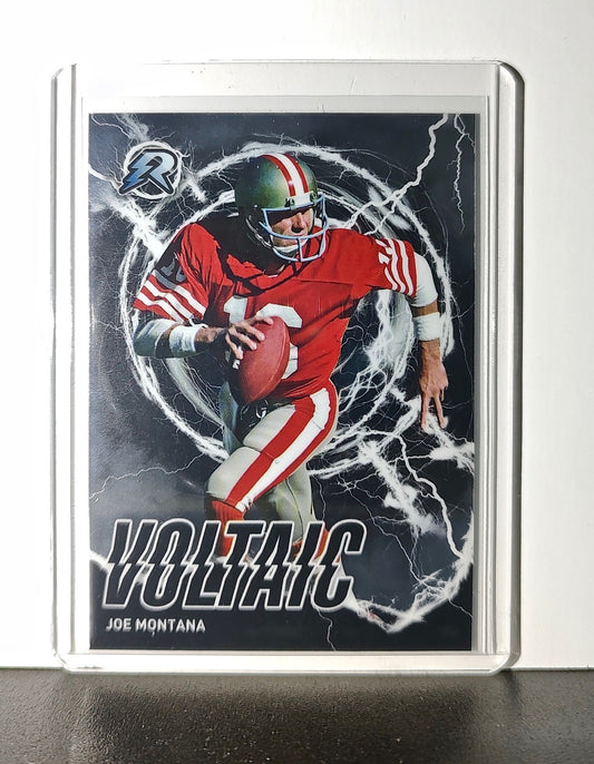 Joe Montana 2023 Topps Resurgence Voltaic NFL #RV-8 Card San Francisco 49ers