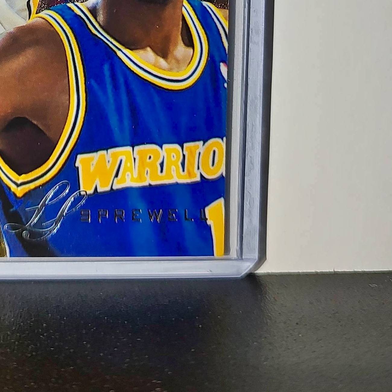 Latrell Sprewell 1995-96 Flair NBA #47 Card Golden State Warriors