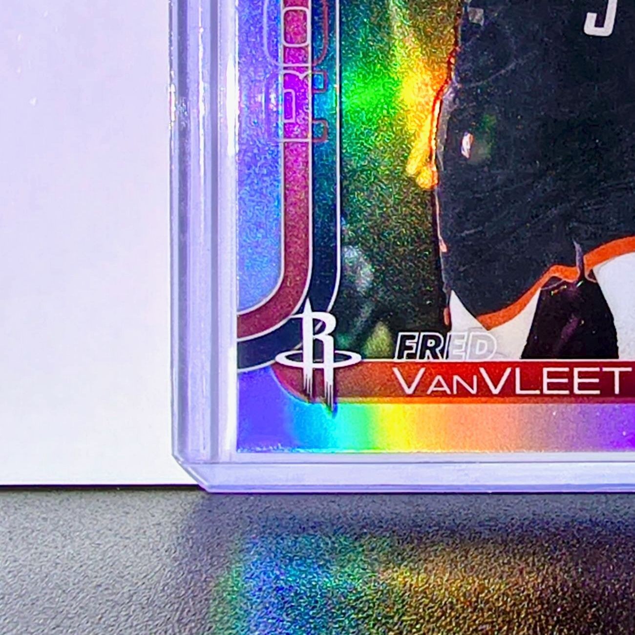 Fred VanVleet 2025-26 NBA Topps Chrome Update Refractor #61 Card Houston Rockets
