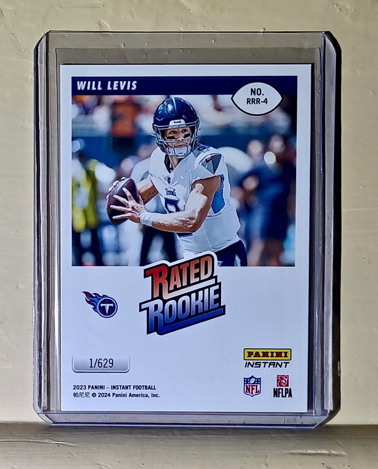 c 2023 Panini NFL Rated Rookie Retro #4 Football Card Tennessee Titans 1/629