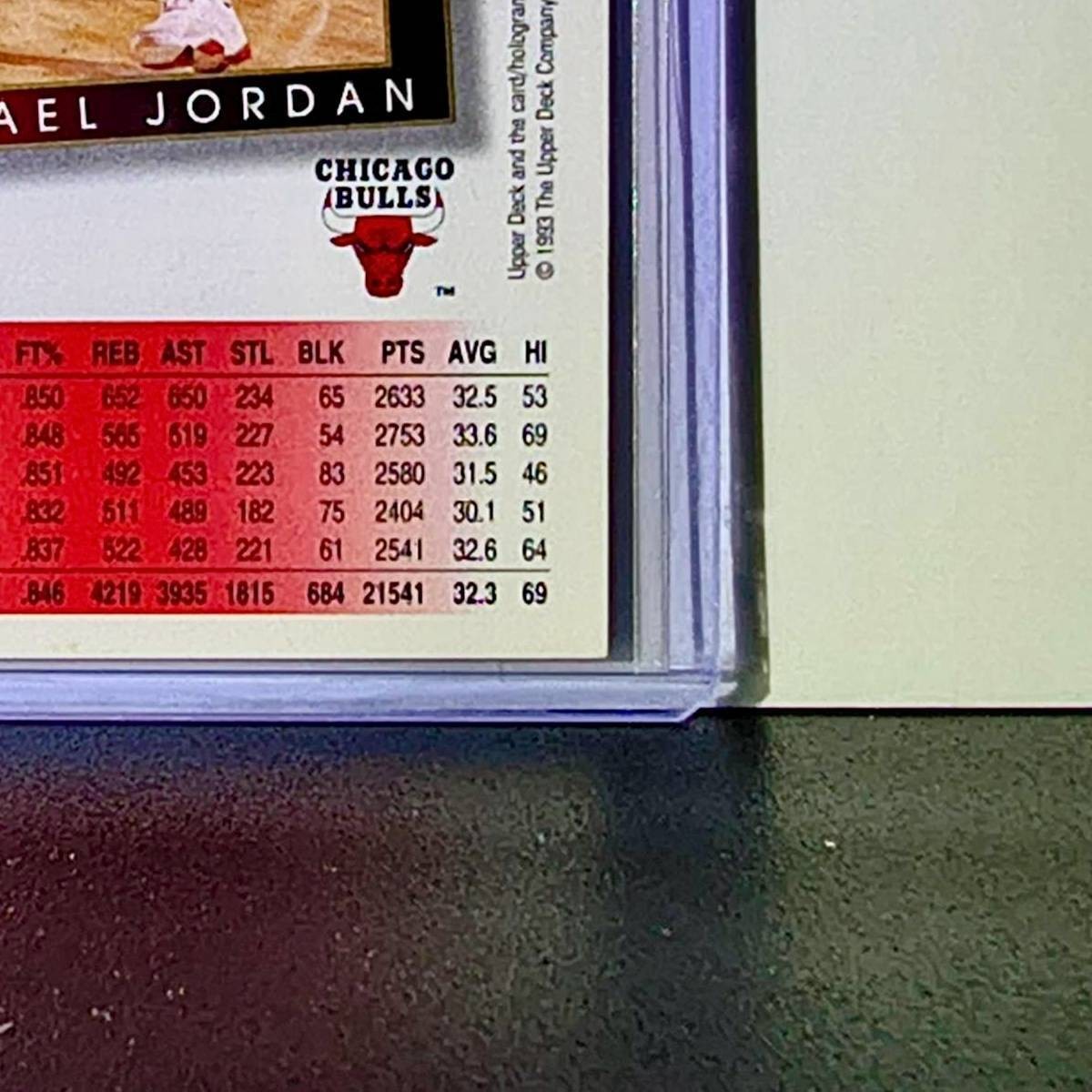 Michael Jordan 1993-94 Upper Deck #23 Basketball Card Chicago Bulls