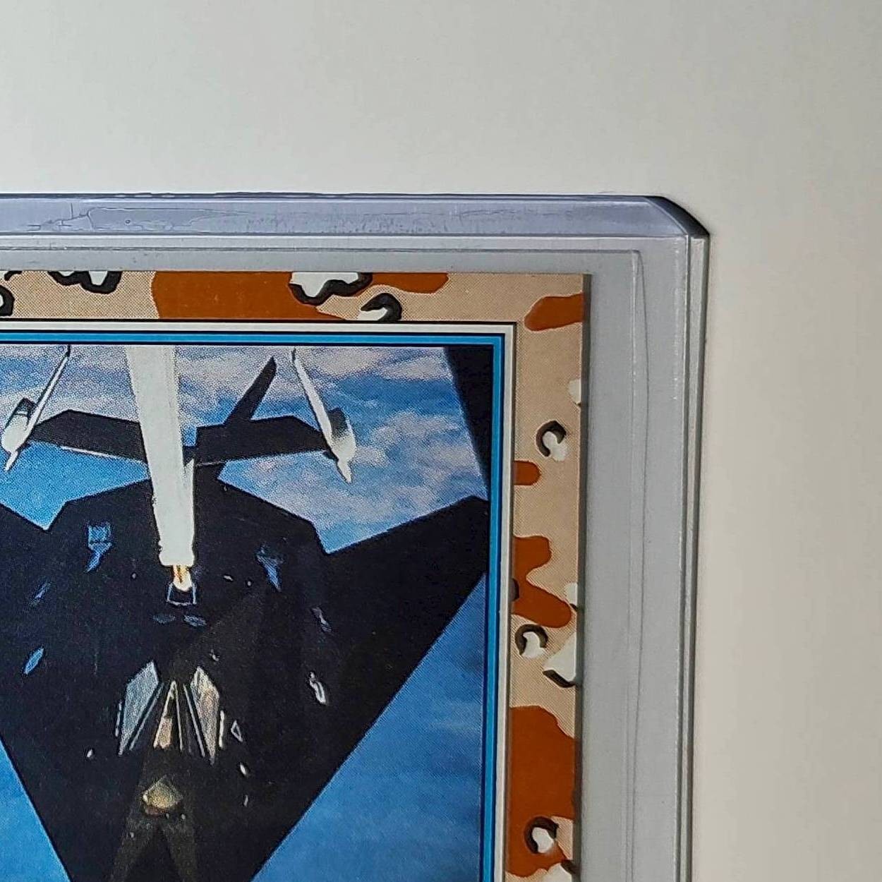 F-117A Stealth Fighter 1991 Topps Desert Storm #119 Card