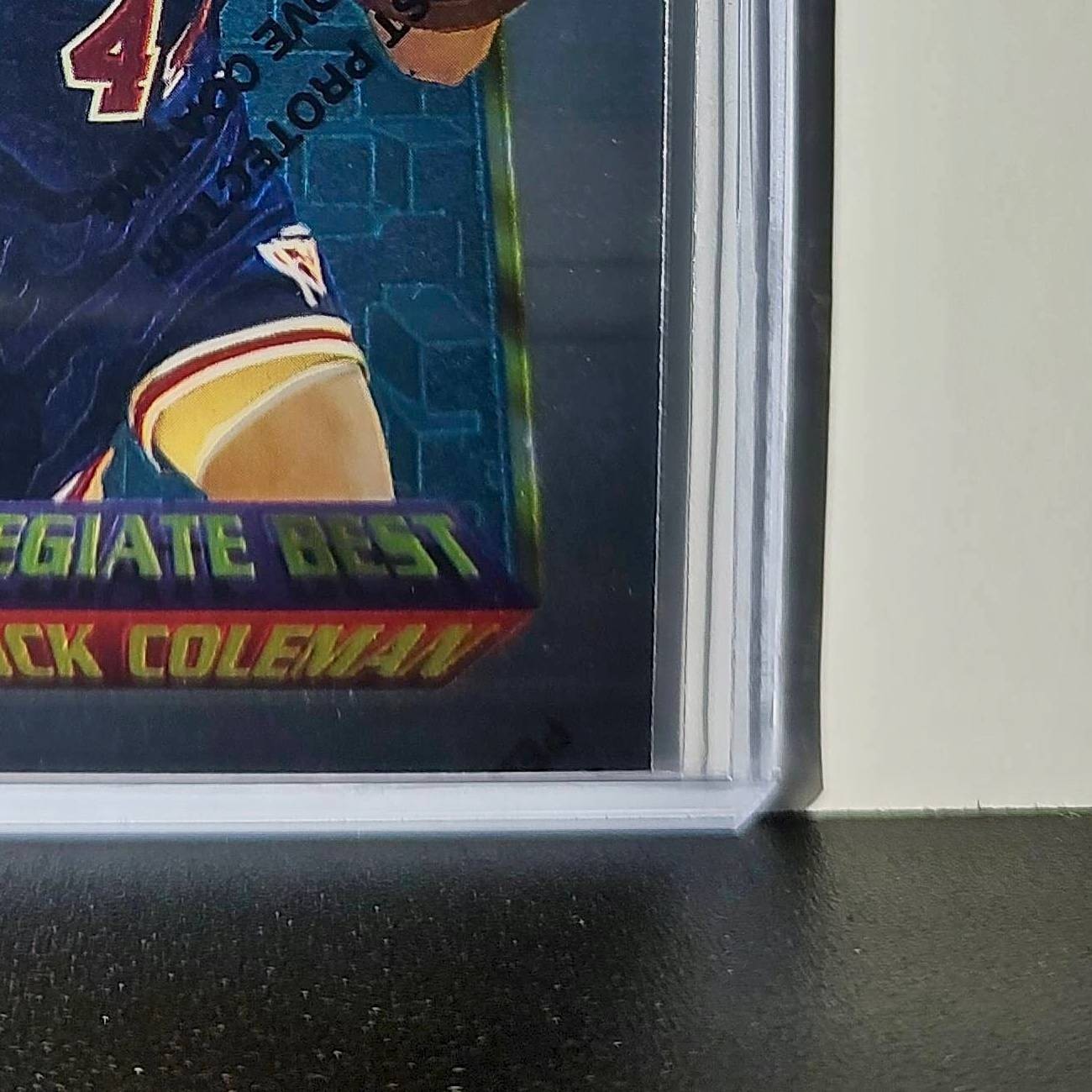 Derrick Coleman 1994-95 Topps Finest #228 Collegiate Best
