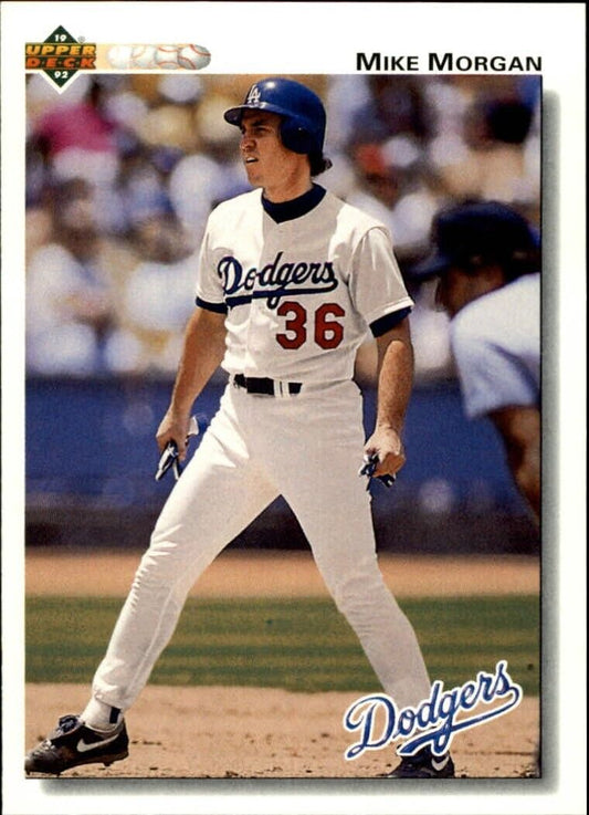 Mike Morgan 1992 Upper Deck MLB #513 Baseball Card Los Angeles Dodgers