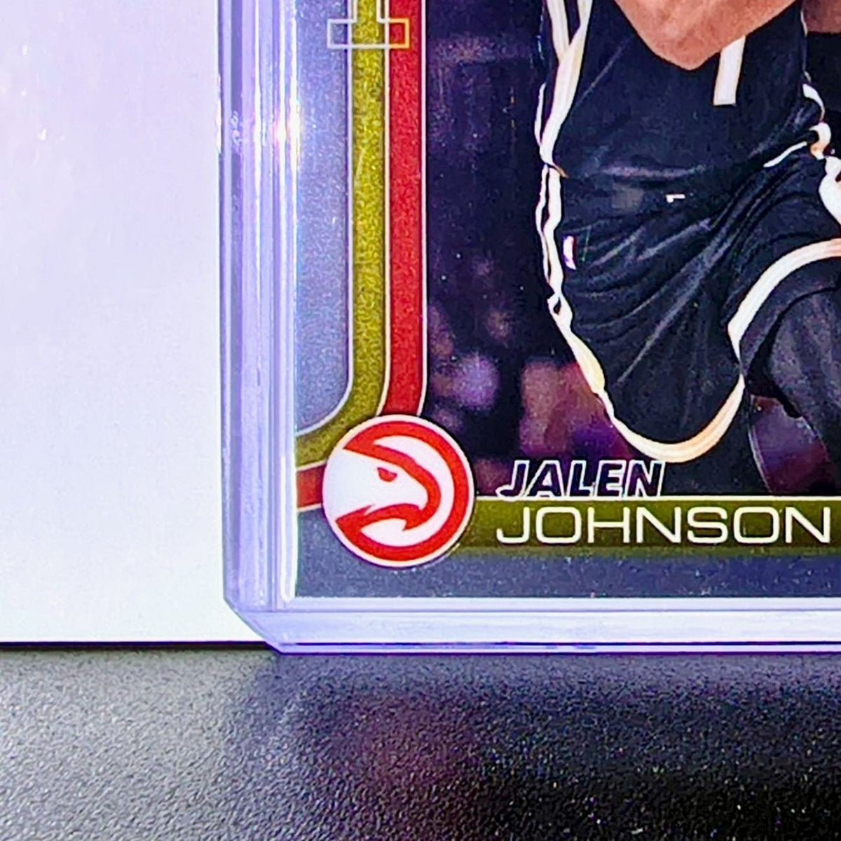 Jalen Johnson 2025-26 NBA Topps Chrome Update #49 Basketball Card Atlanta Hawks