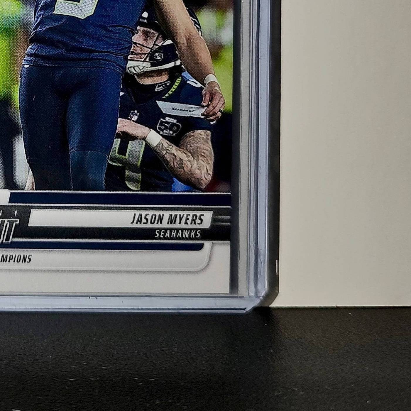 Jason Myers 2026 Panini NFL Super Bowl LIX Champions #27 Card Seattle Seahawks