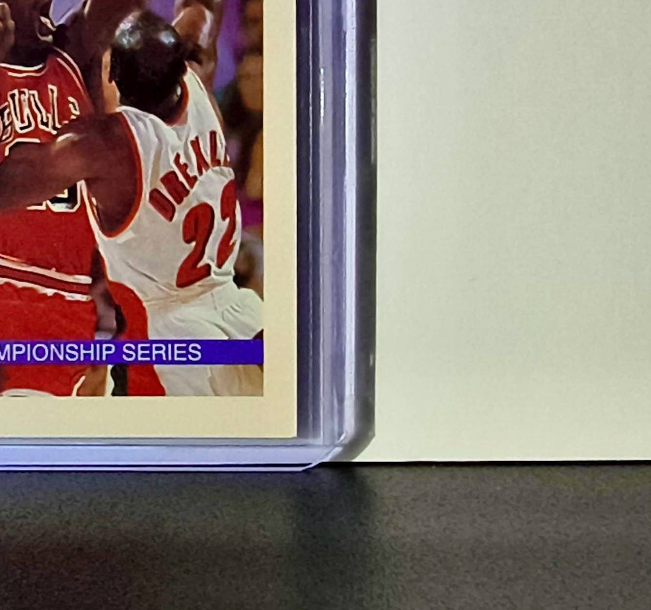Michael Jordan 1992-93 NBA Hoops Tribune #TR1 Basketball Card Chicago Bulls