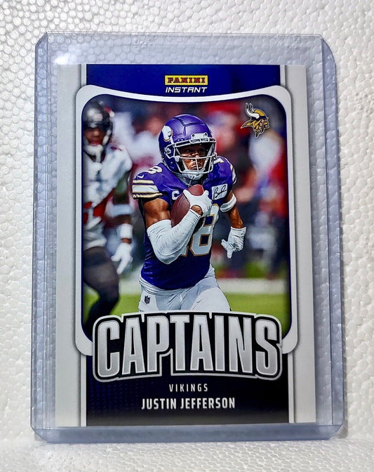 Justin Jefferson 2023 Panini NFL Captain #21 Football Card Vikings 1/331