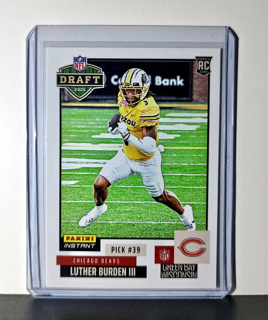 Luther Burden III Rookie 2025 NFL Draft #22 Football Card Chicago Bears 1 of 789
