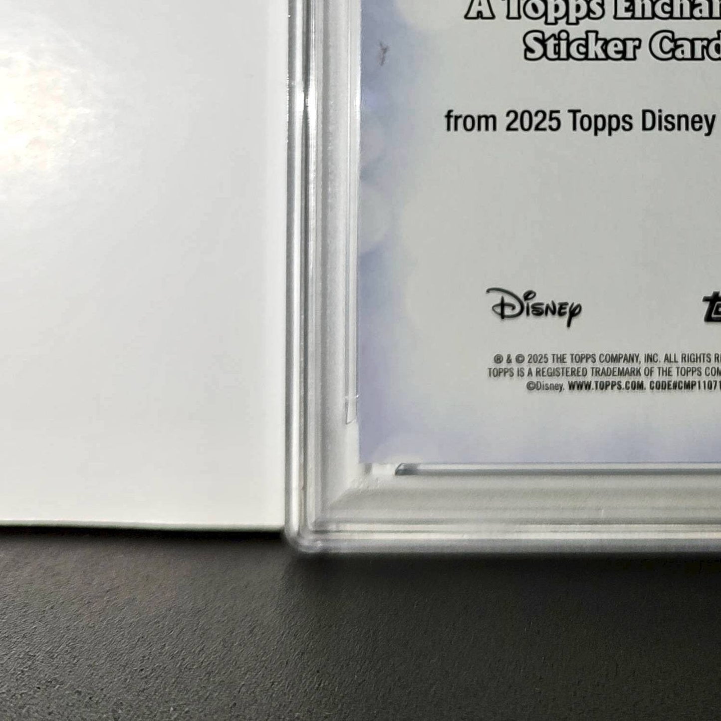 Aladdin 2025 Topps Disney #ES-16 Enchanted Sticker Card Aladdin PSA 10