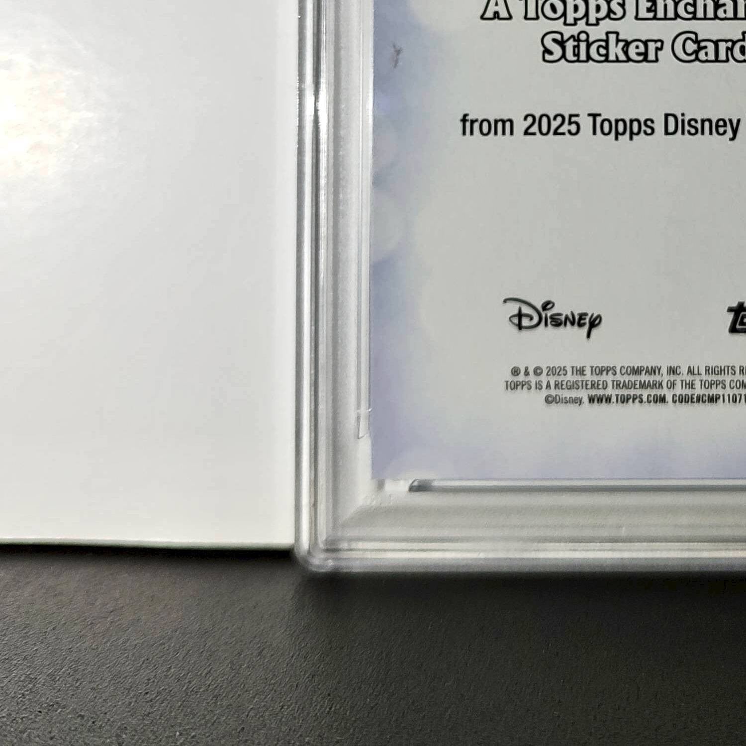 Aladdin 2025 Topps Disney #ES-16 Enchanted Sticker Card Aladdin PSA 10