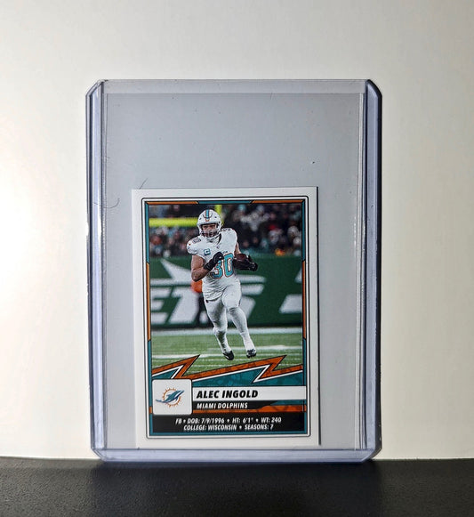 Alec Ingold 2025 Panini NFL #60 Sticker Miami Dolphins