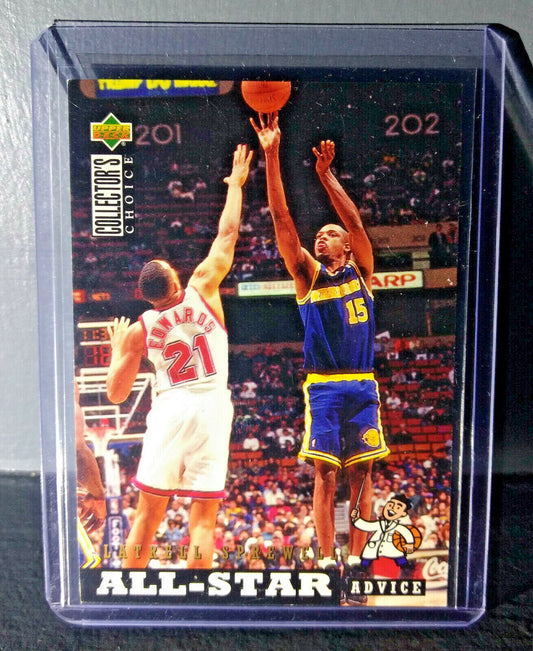 1994-95 Latrell Sprewell Upper Deck Collector's Choice #198 Basketball Card