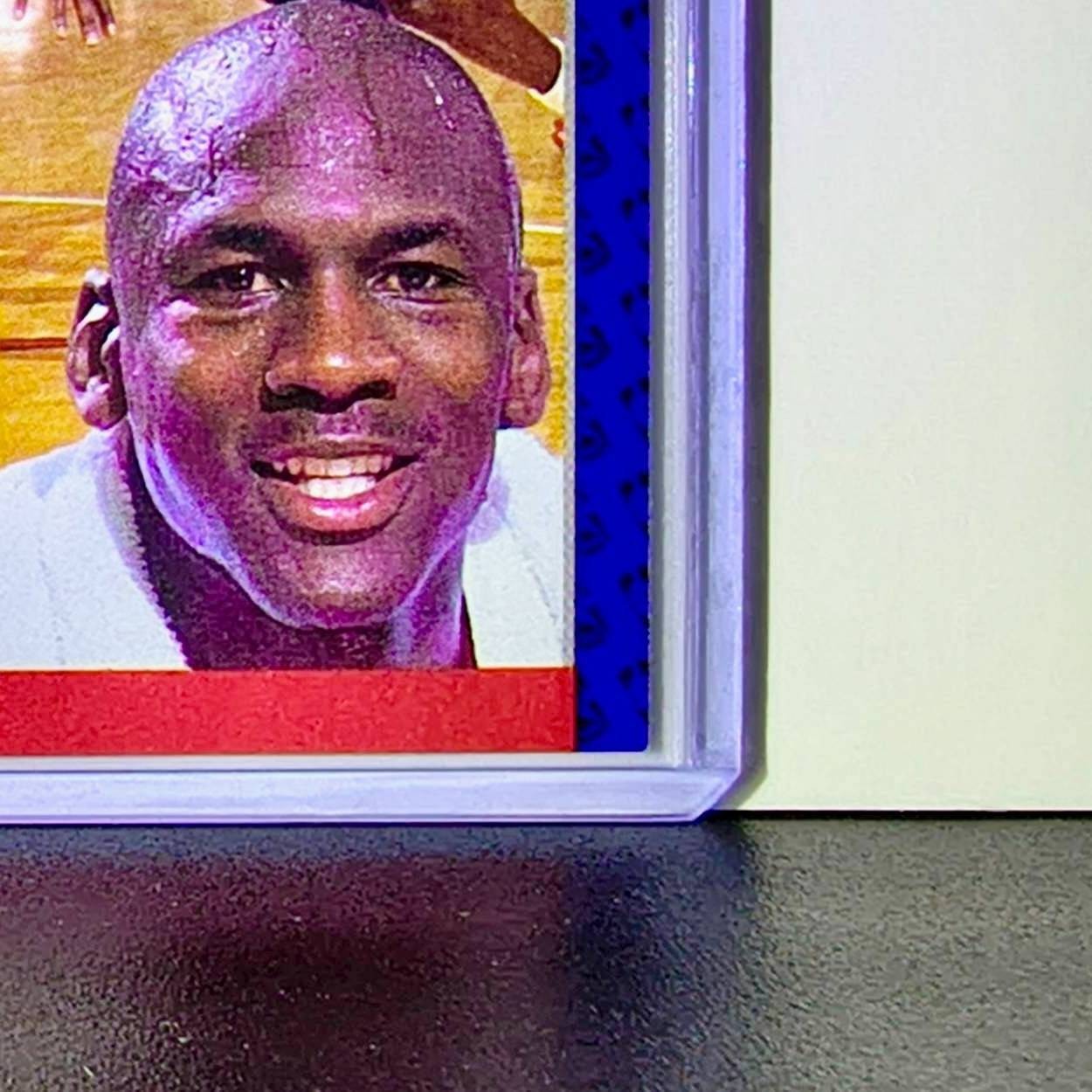 Michael Jordan 1991-92 Fleer All-Star Team #211 Basketball Card Chicago Bulls