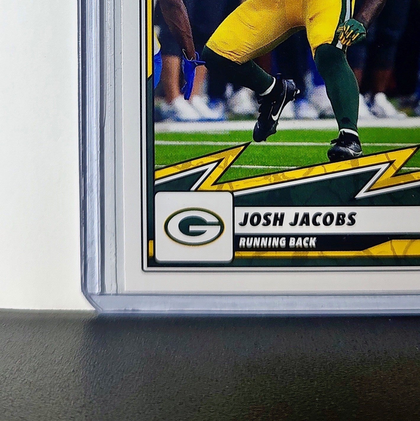 Josh Jacobs 2025 Panini NFL #66 Sticker Card Green Bay Packers