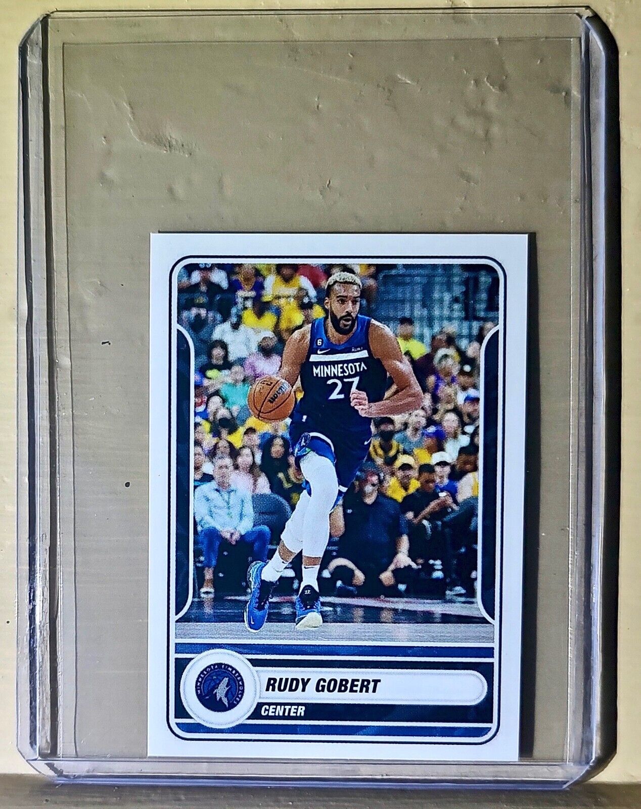 2023-24 Rudy Gobert Panini NBA Basketball #391 Sticker Minnesota Timberwolves