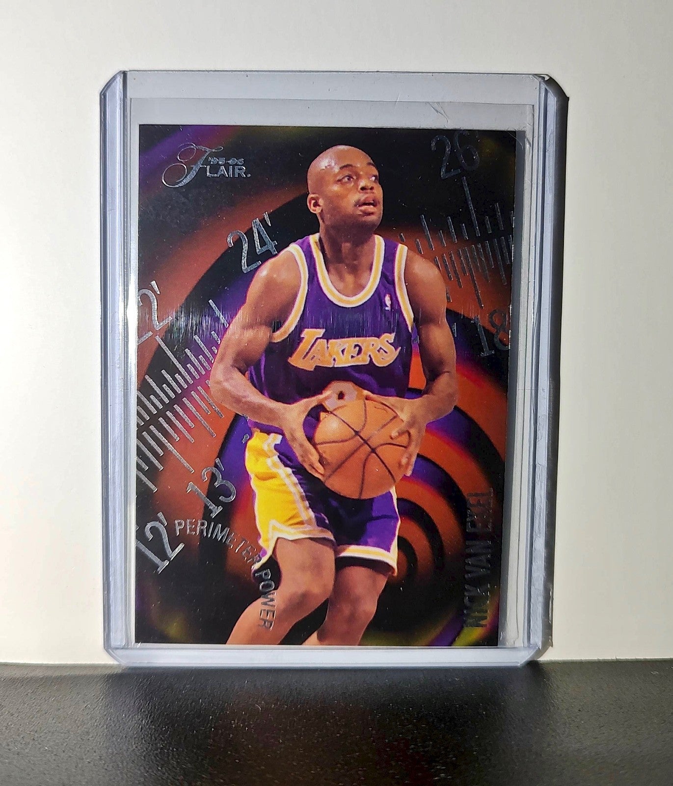 Nick Van Exel 1995-96 Flair NBA #15 Perimeter Power Card
