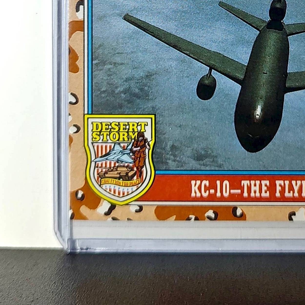 KC-10 – The Flying Gas Station 1991 Topps Desert Storm #138 Card