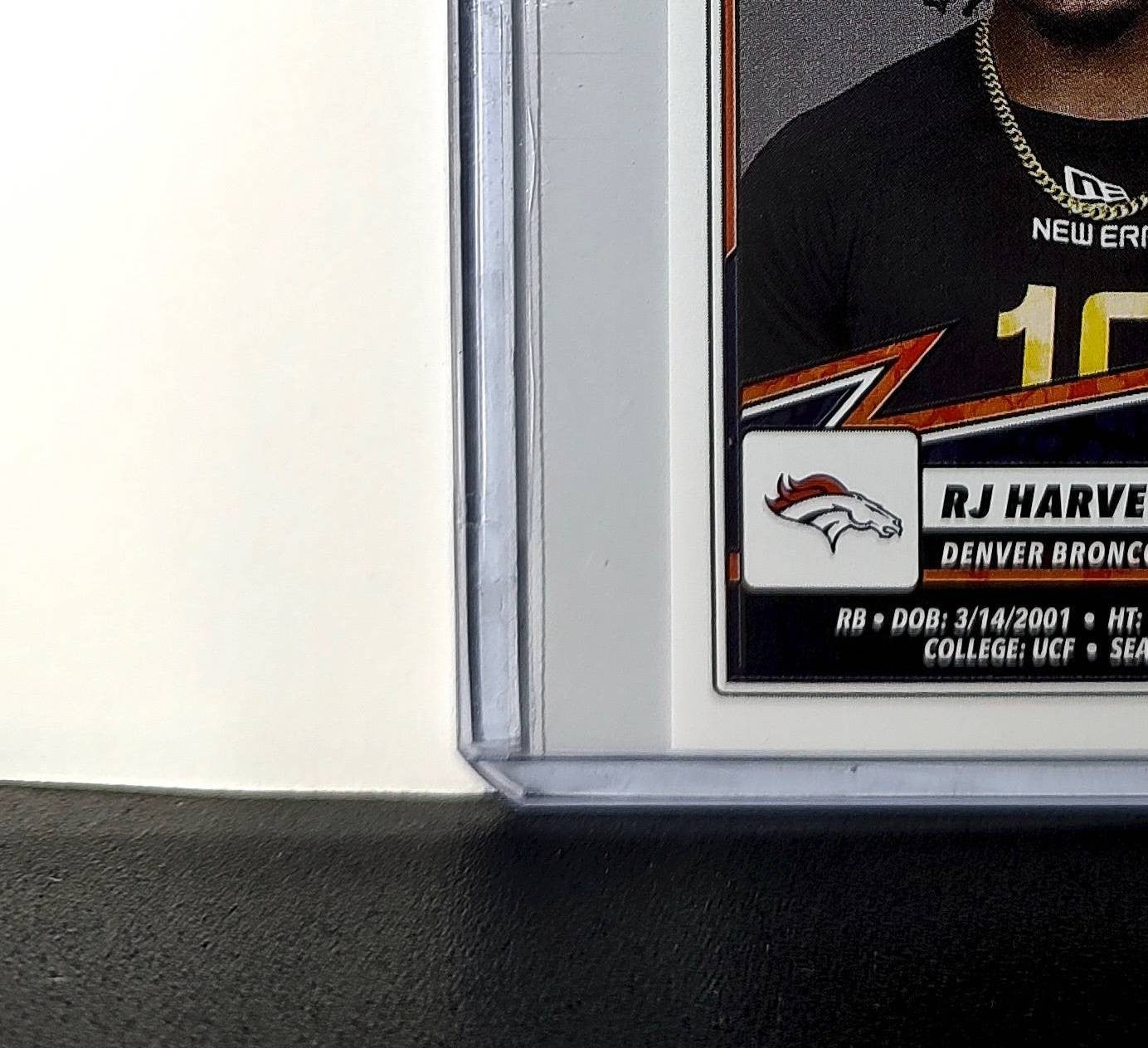 R.J. Harvey Rookie 2025 Panini NFL #234 Sticker Denver Broncos