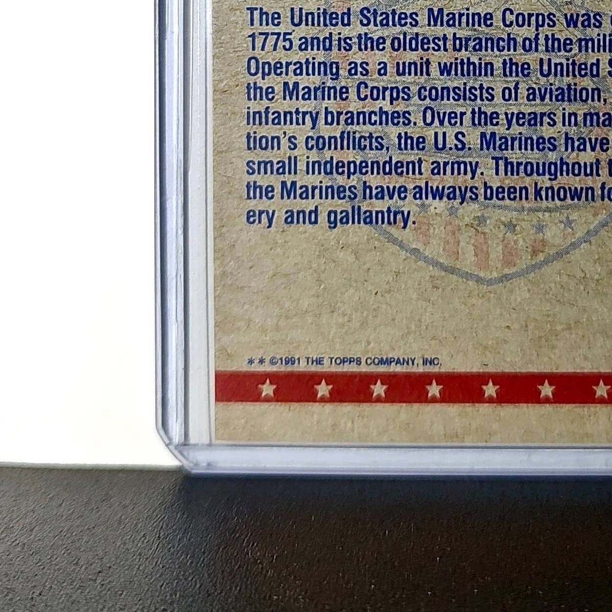 A Quiet Moment 1991 Topps Desert Storm #85 Card