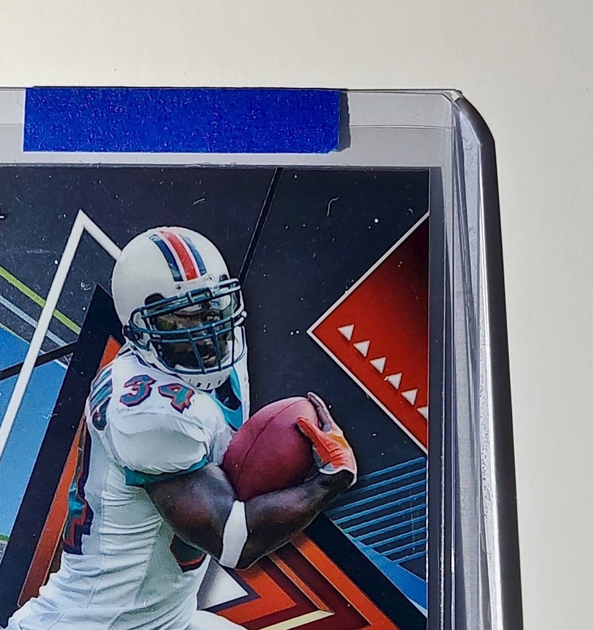 Ricky Williams 2023 Topps Finest Refractor NFL #205 Card Miami Dolphins